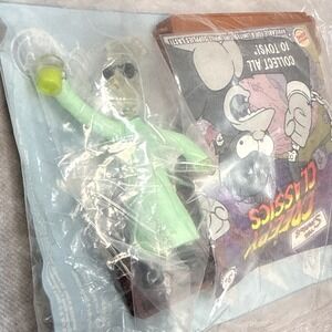 Simpsons Halloween Creepy Classics Burger King Professor Fink Sealed 2002